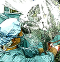 顕微鏡手術風景イメージ