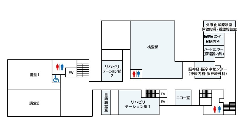 1Fフロアマップ